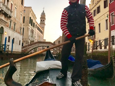 Gondoliere serenade passengers through the canals of Venice and under the Bridge of Sighs. (Photo by Michael Patrick Shiels)