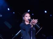 Chicago native Jennifer Hudson performed at Marriott Marquis grand opening (Photography by Jeff Schear Visuals)