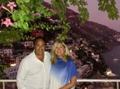 Stephen and Mary Jo Scofes during a recent visit to Italy’s Amalfi Coast (Courtesy Stephen Scofes)