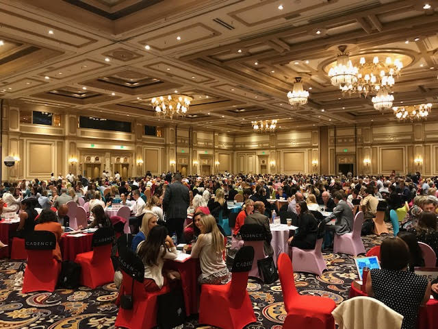 Heart rhythm vs. algorithm: thousands of lifestyle advisors and travel providers collaborated at Virtuoso Travel Week. (Photo by Harrison Shiels) 