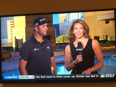 There was not much going on besides Jon Rahm