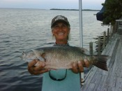 When I'm not making birdies I'm fishing in Michigan or the Florida Keys.  A record Mangrove Snapper....for me.