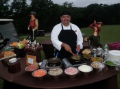 Chef on the Practice Range.....a perfect start.