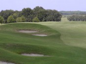 The long 17th gives an indication of the site's rolling terrain.