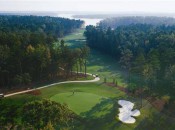 The Bluff's second, third and fourth holes tumble gorgeously down to the shore.