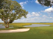 Oak Marsh's secon nine finishes with three gorgeous holes along the marshy Amelia River.