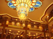 The grand, fanciful lobby of the hotel of the year: The Disney Dream   photo credit Harrison Shiels