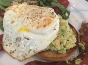 Fresh avocado in breakfasts is the latest trend in classic yet chic dining and lodging outlets