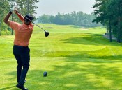 PGA Tour star Tom Lehman hit the opening shot for his new course design at Cragun’s Resort in his home state of Minnesota