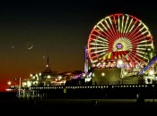 The Santa Monica Pier is California’s most famous. Photo by Harrison Shiels