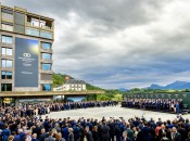 World Leaders and diplomacy took center stage at Switzerland’s Buergenstock Resort
Photo by: KEYSTONE/EDA/POOL/Michael Buholzer