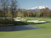 The Del Conte Course at Bogogno offers many views of the nearby Monte Rosa massif.