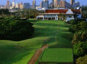 Many will be tempted to drive the short par 4 18th at Durban...and many will find disappointment in the bush.