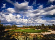 The par-3 14th at Pronghorn, just outside of Bend, Oregon.