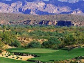 In the high Sonoran Desert, the vistas from both We Ko Pa courses are stark and beautiful.