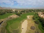 A typical bunker at PGA West Stadium course.