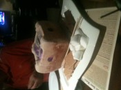 The fiery S’more conclusion to a burger capped round of golf.