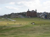 I love this view of the Old Course at St. Andrews while sipping a wee dram of malt whisky neat after a memorable round. The editors at Golf Digest would rather stare at downtown Seattle.