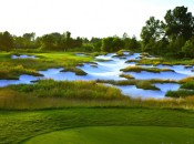 Harbor Shores is a new Jack Nicklaus design on the shore of Lake Michigan between Chicago and Grand Rapids.