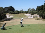 Royal Melbourne Line Mortensen 5th hole