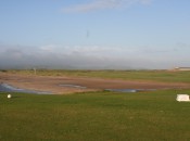 The 1st tee at Machrihanish Golf Club