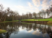 Some of Ernie Els changes to the 18th hole © Kevin Murray