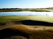 The Kyle Phillips designed  
PGA Sweden National Lakes Course 17th green © Staffan Andersson