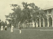 The 18th green at Mountain Lake taken from a 1917 edition of "The Spur" magazine.