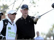 Bill Clinton plays with Greg Norman in Saturday's third round of the Humana Challenge (Photo: PGATour.com)