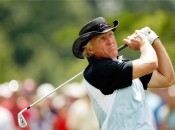 Greg Norman was nowhere near the California golf course that hosted a real live shark that fell out of the sky (Photo: Getty Images)