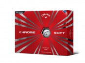 Callaway says Chrome Soft feature low compression with Tour Urethane cover