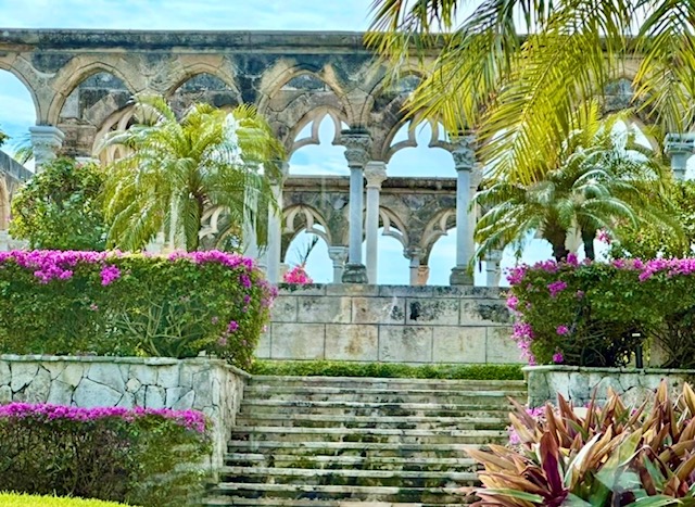 Ocean Club’s dramatic Versailles Gardens setting on Paradise Island