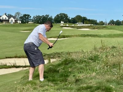 Travel writer Larry Olmsted tests the turf at Tributer